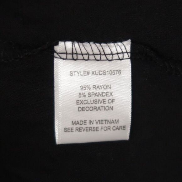 Always Indigo Womens Blouse Plus Size 3X Black Floral Rose Boho Peasant Romantic - Picture 6 of 10